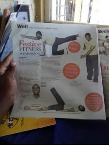 2017-Oshane Bryant Fitness, Christmas Burn-Off Books Highlight In Jamaica Gleaner. To View Article, Click Image.