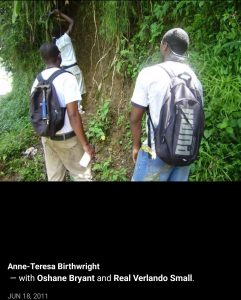 Oshane Bryant Undergrad Geology Thesis Fieldwork